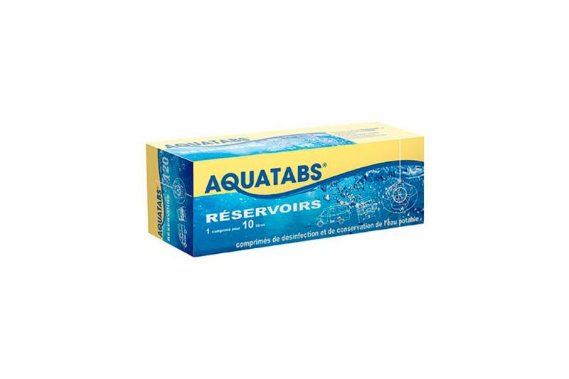 Comprimidos efervescente para tratamiento y desinfeccion del agua potable Aquatabs
