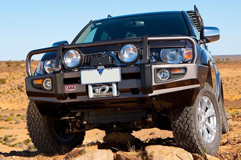 Front Winch Bar ARB Mitsubishi L-200 Triton From 2009- without flares - Mitsubishi L-200 Triton from 2009-