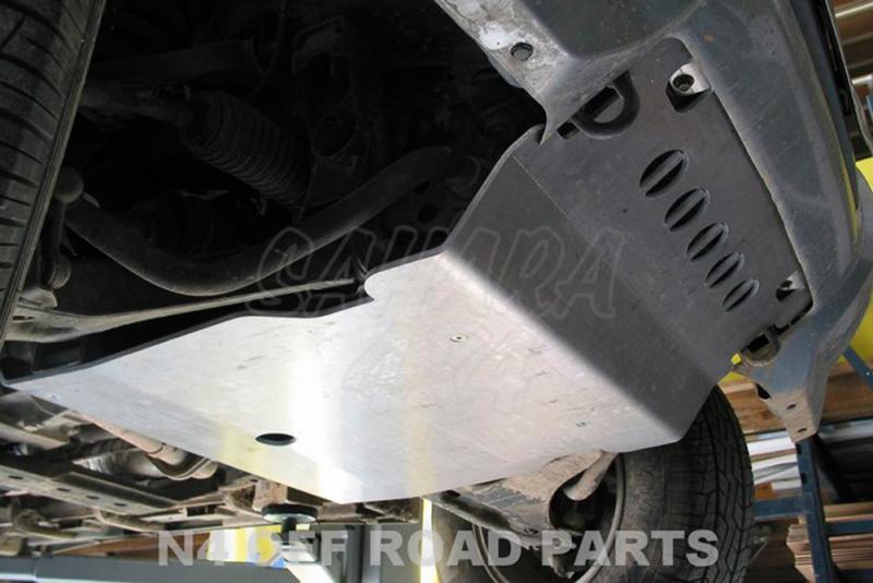 N4 Skid Plates Aluminium 8mm for Mitsubishi Pajero V60