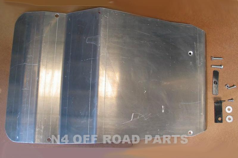 N4 Skid Plates Aluminium 8mm for Nissan Navara D22