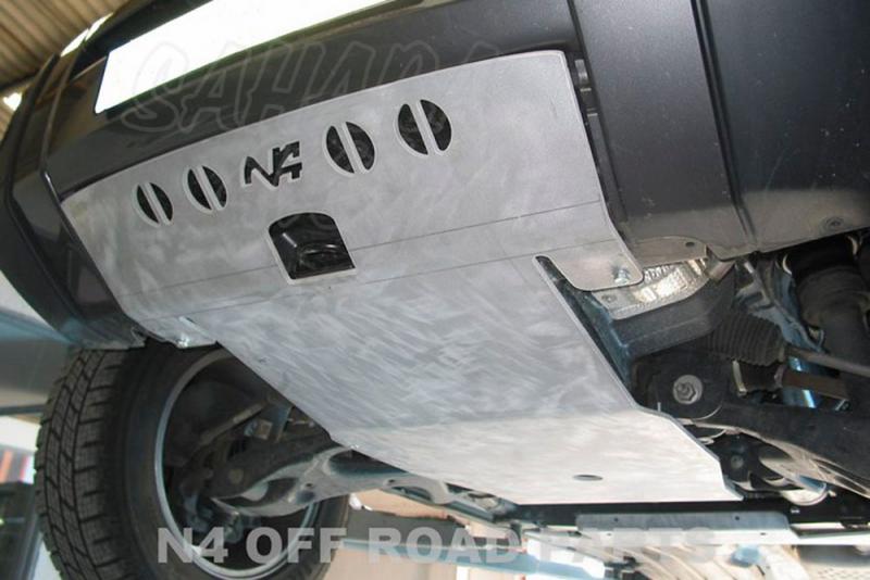 Protectores N4 Duraluminio 8mm Land Rover Discovery III