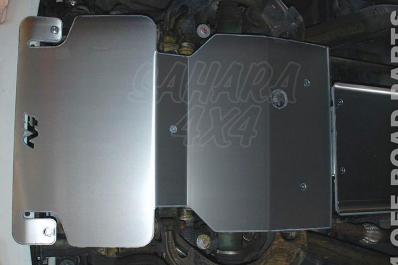 Protectores N4 Duraluminio 8mm Isuzu D-Max