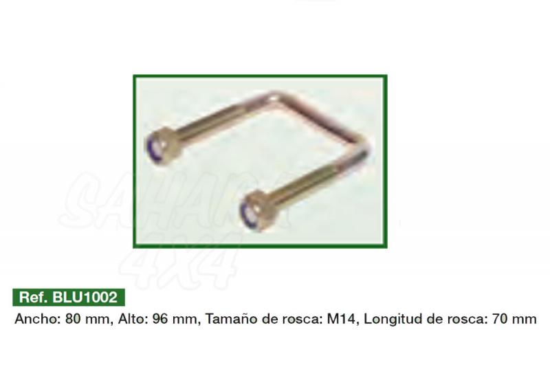 U-bolt for rear leaf spring Fiat Ducato 81-94