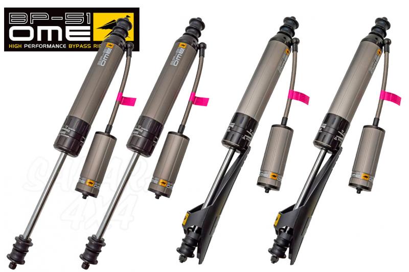 OME BP-51 High Performance Bypass Shock Absorbers Land Rover Defender 110 