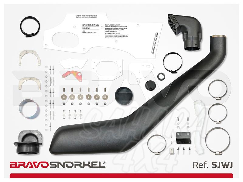 Snorkel Bravo para Jeep Grand Cherokee WJ Gasolina (1999-2004) Ultima unidad