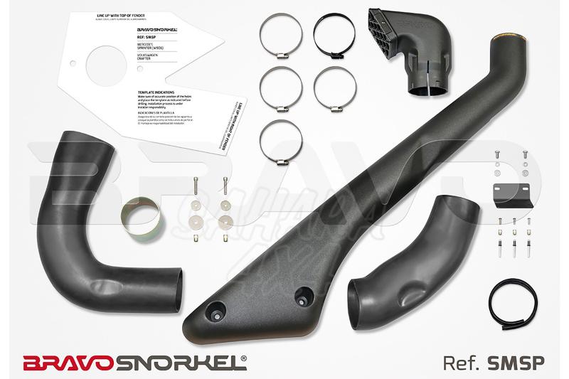 Snorkel Bravo para Mercedes Sprinter/Volkswagen Crafter (2006-2018)