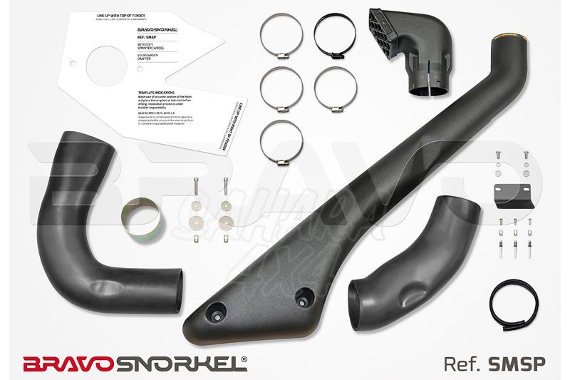 Snorkel Bravo para Mercedes Sprinter W907 /910 (2018-) - El autntico Snorkel Europeo