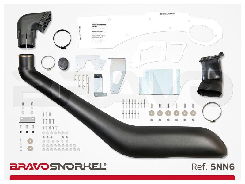 Snorkel Bravo para Nissan Navara D23 (2015-)