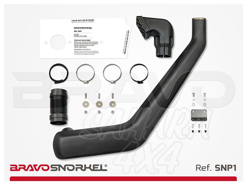 Snorkel Bravo para Nissan Patrol 160/260 (1980-2002)