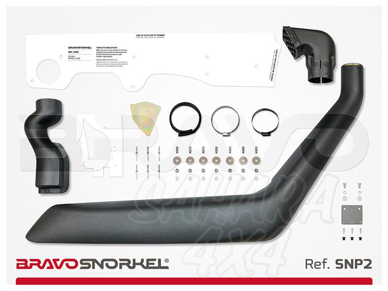 Snorkel Bravo para Nissan Patrol Y60 (1988-1997)