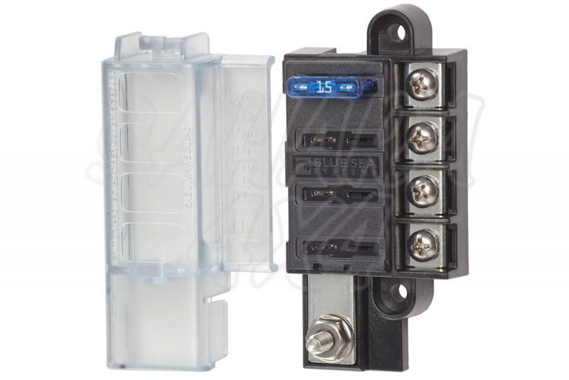 Blue Sea Systems Fuse Box ST - 4 or 8 Circuits