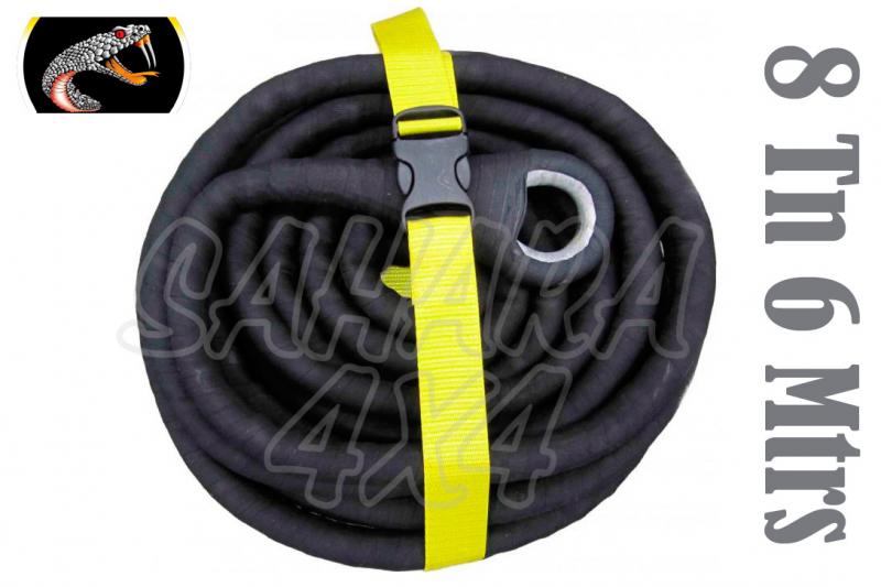 Black Snake Kevlar Recovery Strops