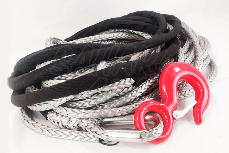 Syntehic Rope grey dynema with protection