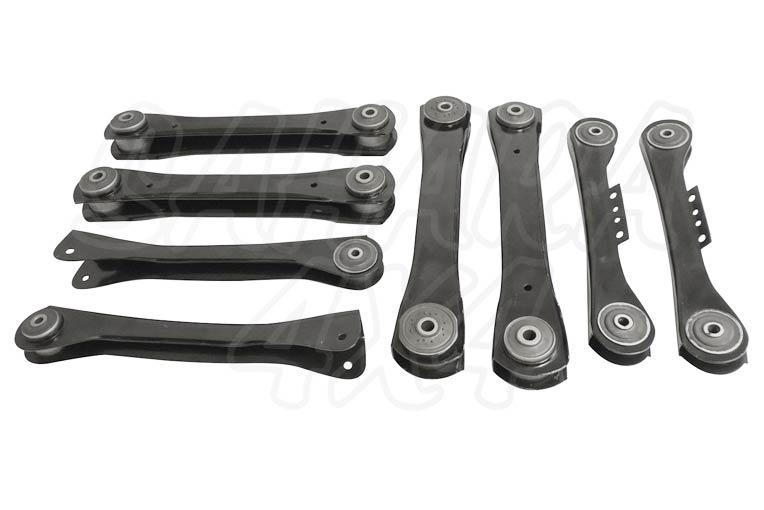 Kit de tirantes delanteros y traseros estandar para Jeep Wrangler TJ - Puede seleccionar parte delantera, trasera o ambos.  Para reemplazo de los originales. 