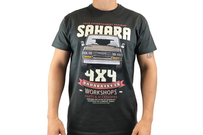 Camiseta Sahara 4x4 Land Cruiser Legend 60 Series - Camiseta de alta calidad. 100 % algodon. 