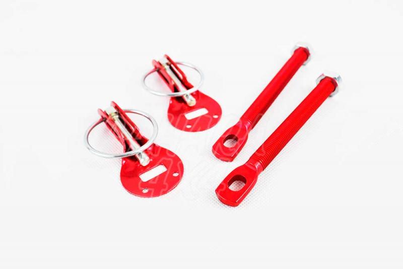 Competition Bonnet Pin Kit (Red)