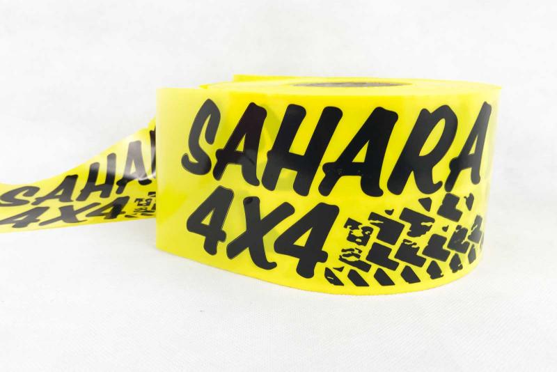 Tape mark Sahara 4x4 Yellow (250 meters) - 250 meters