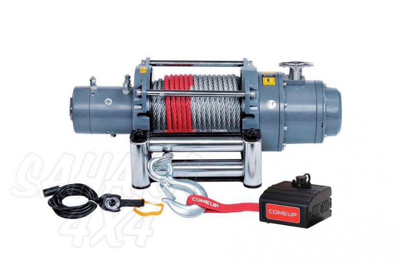 Cabrestante Come up 15000 12v o 24v caja de reles separada