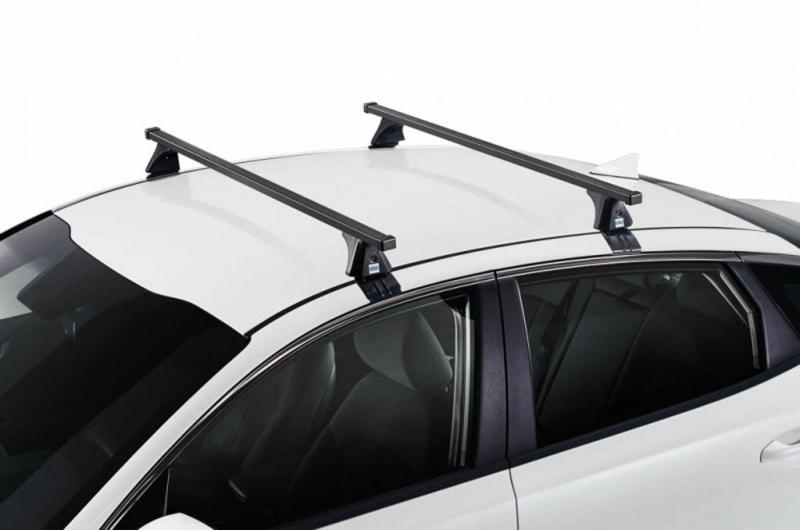 Kit de barras acero CRUZ Oplus ST Land Rover Discovery Sport 5p (V - techo normal) (2015-->)  - Tipo de fijación: B Borde de techo