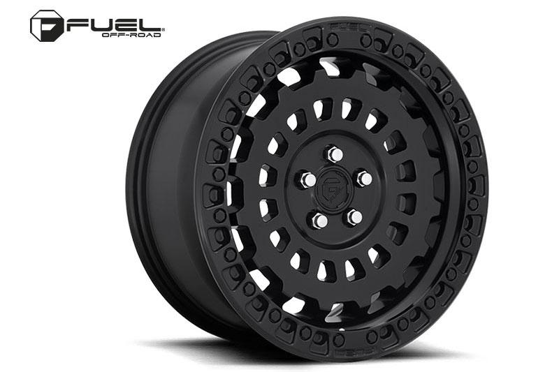 Fuel ZEPHYR Black 8.5x17 5x120 ET34 65.1 CB - Centre Cap Included