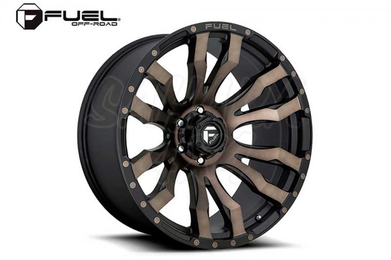 Fuel Blitz Aluminium Wheel for Ford Ranger 2012- - Size: 9x18 6x139.7 ET20 (+9,43cm)  MBT-Matte BLK DDT