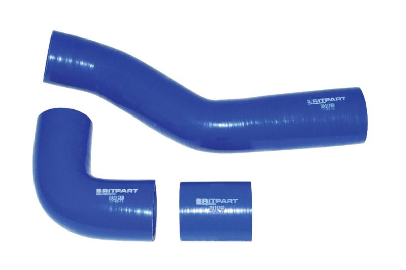 Kit de manguitos de silicona para Intercooler Discovery 200 Tdi - Color Azul