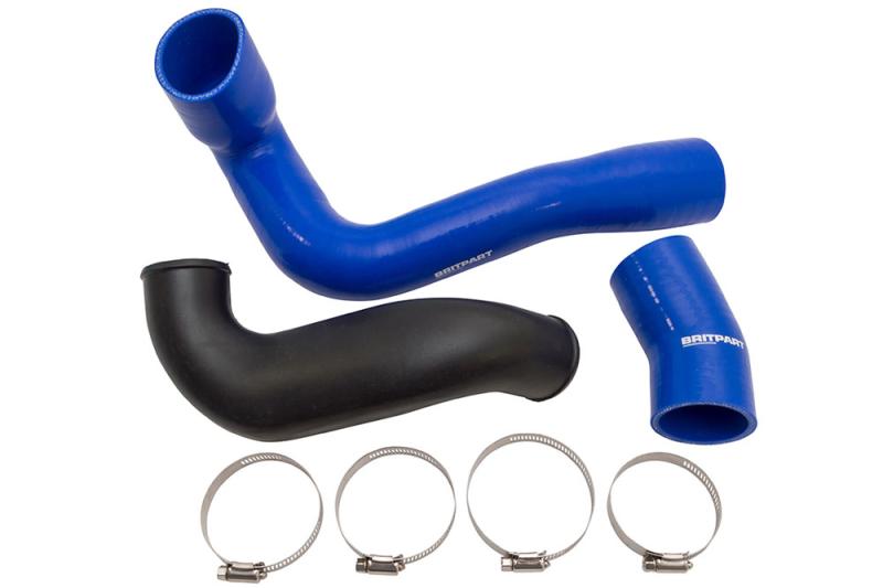 Kit of turbo silicon hoses for Land Rover Freelander 2 - Td4 2.2 - Blue Color 