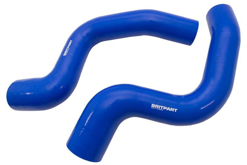 Kit of coolant silicon hoses for Land Rover Range Rover L322 - TdV8 - Blue Color 
