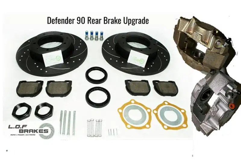 Defender 90 REAR Brake upgrade!