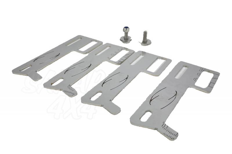 Recolocador latiguillos de Freno Jeep JK inox regulable 6-9 cm