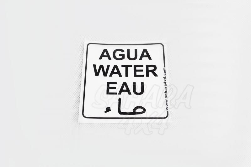 Water Sticker Sahara 4x4