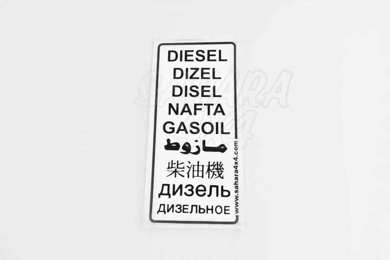 Pegatina de Diesel 