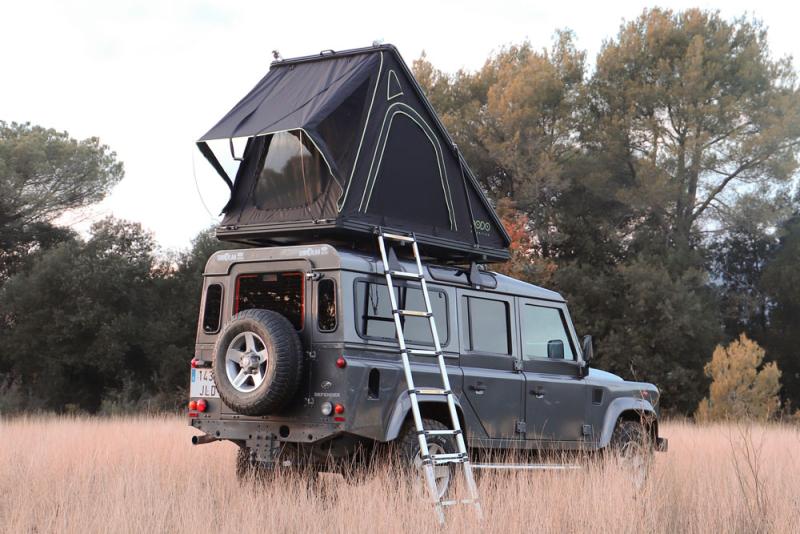 Expedition roof top tent in Aluminium 