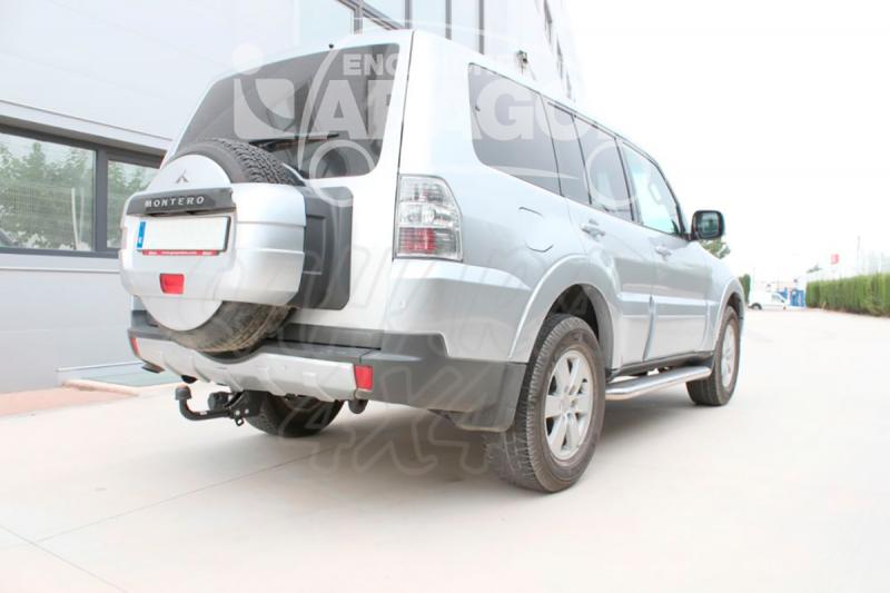 Swan Neck Ball Towbar Mitsubishi Montero 5 doors V80 2007-