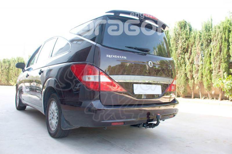 Detachable Aragon Ball Towbar SsangYong Rodius 4/2005-2013 - Check CE.