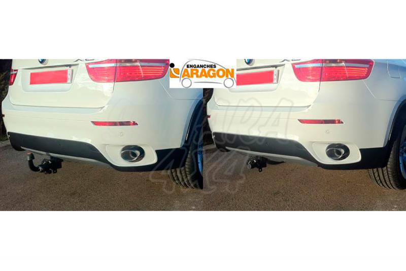 Enganche de Remolque Extraible Horizontal BMW X6 E71 2008-2015