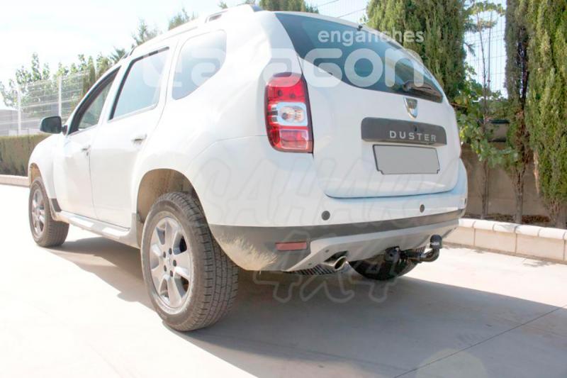 Enganche de Remolque Extraible Horizontal Dacia Duster 2010-10/2013 - Consultar homologacion.