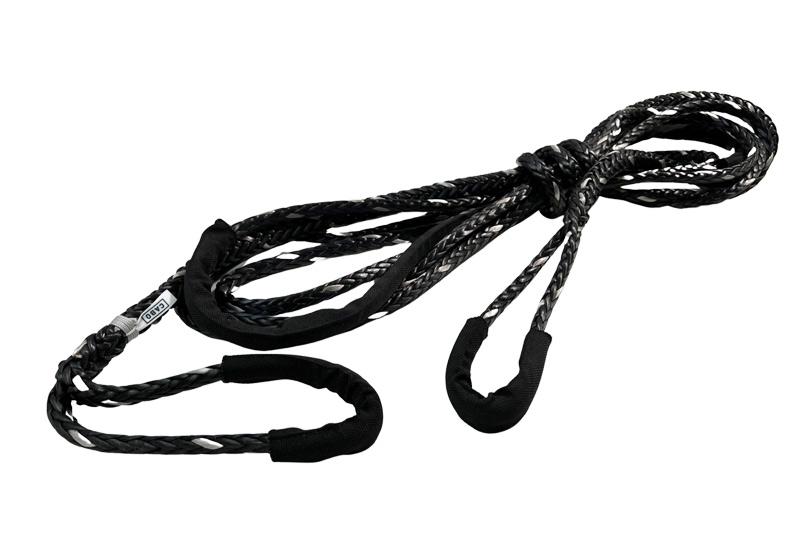 Eslinga Dyneema BLACKMOON 15Tn - Varios tamaos de largo con banda reflectante. Especial para 4x4