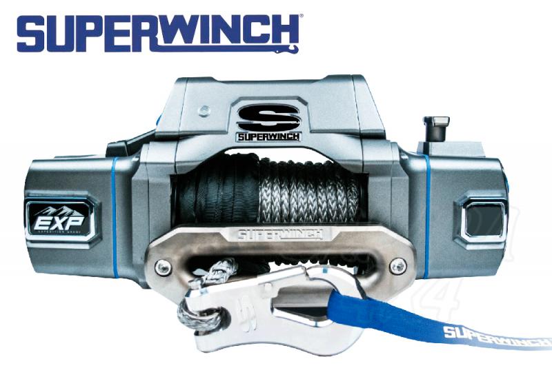 CABRESTANTE ELÉCTRICO SUPERWINCH SX 10 SR 12V (cable sintético)