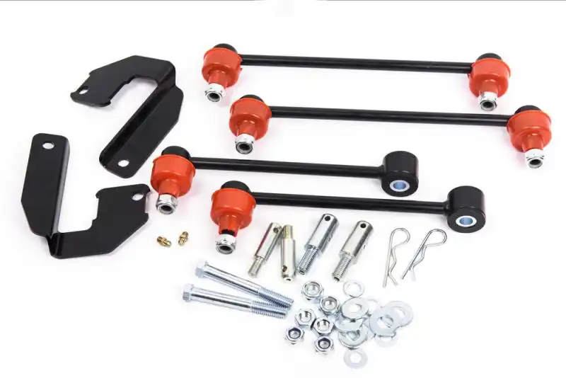 KIT DE BIELETAS DESCONECTABLES DE BARRA ESTABILIZADORAS DELANTERA + TRASERA Jeep Wrangler JK