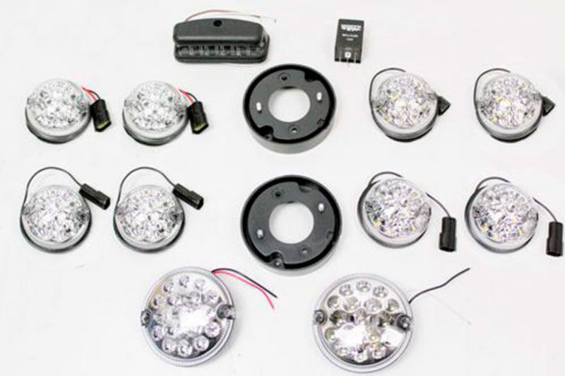 Kit completo luces led blancas , para Land rover Defender