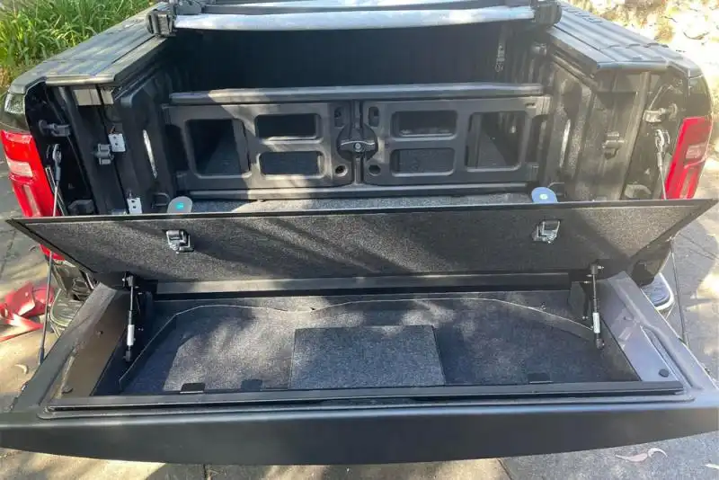 Huracan Fabrication Dodge Ram 5ª generación Tailgate Storage