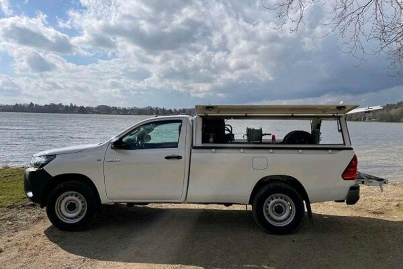 Hard Top Aluminio Rockalu para Toyota Hilux Revo Simple Cabina - Valido para simple cab