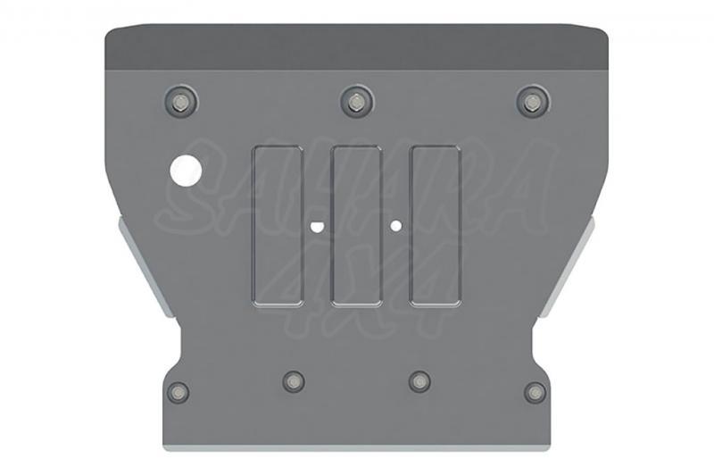 Alum skid plates Sheriff for Audi Q8