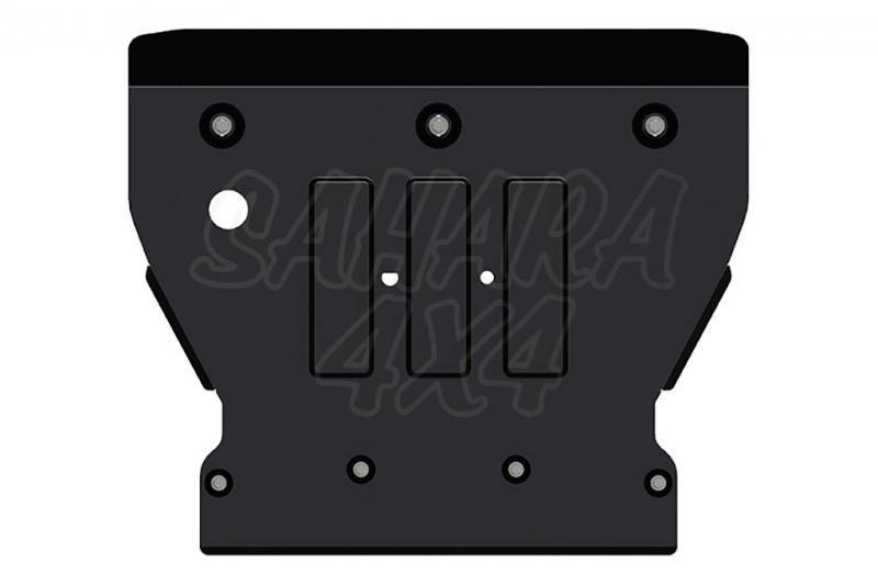 Steel skid plates Sheriff for Audi Q8