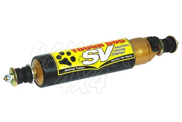 SV Adjustable Steerin Damper Tough Dog  Land Rover Discovery/Range Rover Classic - Ready to mount