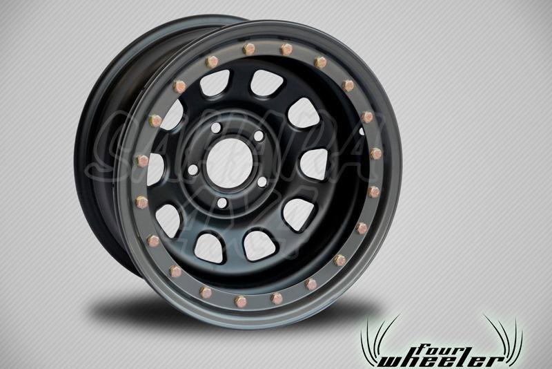 Beadlock Simulated Wheels Black Steel  7x16 5x130 ET+45 78,1Buje