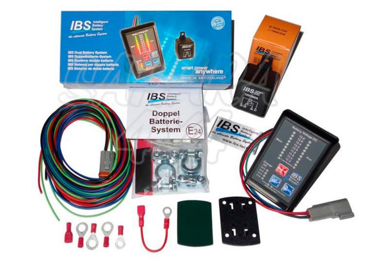 IBS, Sistema para Montar doble Bateria 200 A con monitor