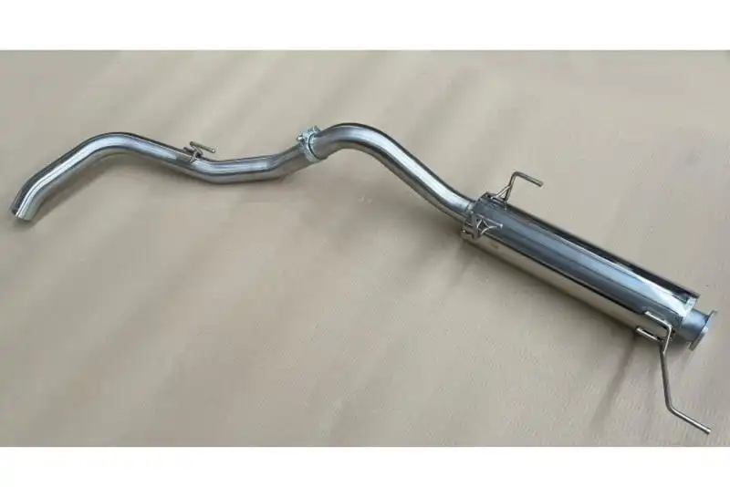 Intermedio con silenciador + tubo trasero (despus del tubo primario), Isuzu D-Max 2.5L. TD 163cv, 2