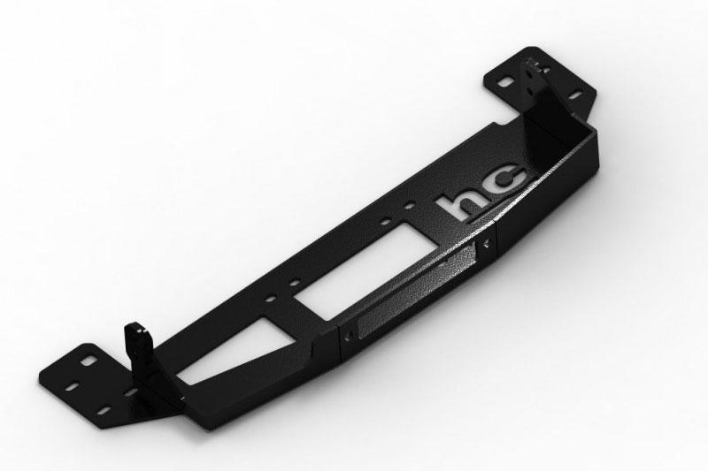 Soporte de cabrestante HC para Jeep Grand Cherokee WJ-WG 1999-2004 oversize - Placa de montaje del cabrestante debajo del parachoques original